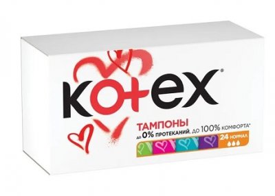 Купить kotex (котекс) тампоны супер 24шт в Арзамасе