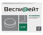 Купить веспирейт, таблетки с  пролонгированным высвобождением 15мг, 30шт в Арзамасе