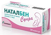 Купить наталбен супра, капсулы 887мг, 30 шт бад в Арзамасе