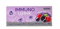 Купить иммуно цинк bioforte, таблетки со вкусом лесных ягод 800мг 30шт бад в Арзамасе