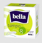 Купить bella (белла) тампоны premium comfort super белая линия 8 шт в Арзамасе