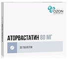 Купить аторвастатин, таблетки, покрытые пленочной оболочкой 80мг, 30 шт в Арзамасе