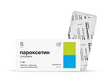 Купить пароксетин солофарм, таблетки покрытые пленочной оболочкой 20 мг, 30 шт в Арзамасе