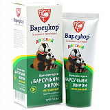 Барсукор Барсучий жир, крем-бальзам массажный для детей, 50 мл