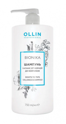 Купить ollin prof bionika (оллин) шампунь для волос баланс от корней до кончиков, 750мл в Арзамасе