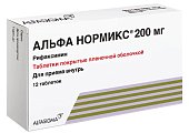 Купить альфа нормикс, таблетки, покрытые пленочной оболочкой 200мг, 12 шт в Арзамасе