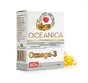 Купить океаника омега 3-60%, капсулы 1400мг, 30 шт бад в Арзамасе