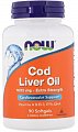 Купить now foods (нау фудс) рыбий жир из печени трески 1000мг, капсулы 1391мг, 90 шт бад в Арзамасе