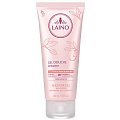 Laino (Лэно), гель для душа увлажняющий органический с мякотью белого персика, 200 мл