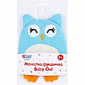 Roxy-Kids (Рокси-Кидс) губка детская мягкая для купания малышей Сова