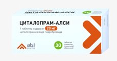 Купить циталопрам, таблетки, покрытые пленочной оболочкой 20мг, 30 шт в Арзамасе