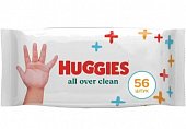 Купить huggies (хаггис) салфетки влажные для детей all over clean 56 шт в Арзамасе