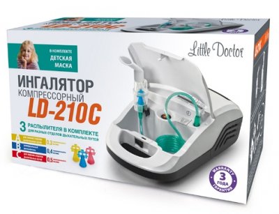 Купить ингалятор компрессорный little doctor (литл доктор) ld-210c в Арзамасе