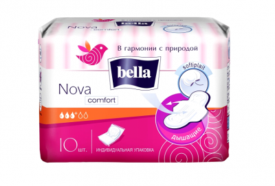 Купить bella (белла) прокладки nova comfort белая линия 10 шт в Арзамасе