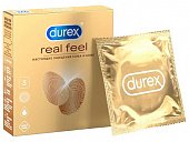 Купить durex (дюрекс) презервативы real feel 3шт в Арзамасе