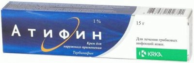 Купить атифин, крем для наружного применения 1%, 15г в Арзамасе