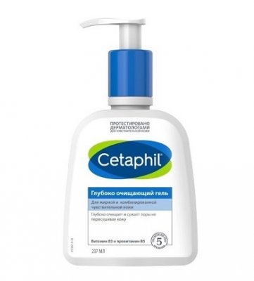 Купить cetaphil (сетафил) гель глубоко очищающий, 237мл в Арзамасе