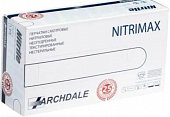 Купить перчатки archdale nitrimax смотровые нитриловые нестерильные неопудренные текстурные размер хs, 100 шт белые в Арзамасе