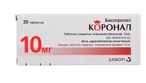 Купить коронал, таблетки, покрытые пленочной оболочкой 10мг, 30 шт в Арзамасе