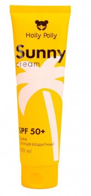 Купить holly polly (холли полли) sunny крем солнцезащитный для лица и тела spf 50+, 200мл в Арзамасе