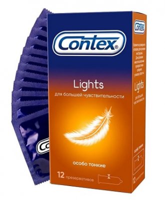 Купить контекс презервативы lights особо тонкие №12 (авк полифарм, соединенное королевство) в Арзамасе