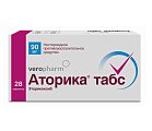 Купить аторика, таблетки, покрытые пленочной оболочкой 90мг, 28шт в Арзамасе