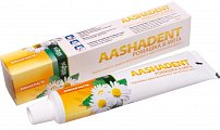 Aasha Herbals (Ааша Хербалс) Aashadent зубная паста Ромашка и мята, 100г