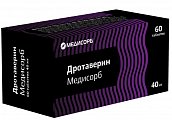 Купить дротаверин медисорб, таблетки 40мг 60 шт. в Арзамасе