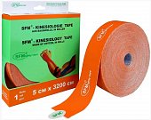 Купить лента (тейп) кинезиологическая sfm-plaster на хлопковой основе 5см х 3,2м оранжевый в Арзамасе