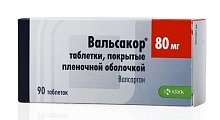 Купить вальсакор, таблетки, покрытые пленочной оболочкой 80мг, 90 шт в Арзамасе