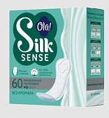 Купить ola! (ола) прокладки ежедневные silk sense daily 60 шт./без аромата в Арзамасе