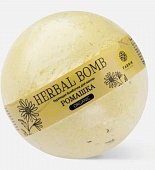 Купить fabrik cosmetology (фабрик косметик) бомбочка бурлящая для ванны herbal bomb ромашка 120 гр в Арзамасе