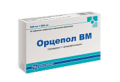 Купить орцепол вм, таблетки, покрытые пленочной оболочкой 500мг+500мг, 10 шт в Арзамасе