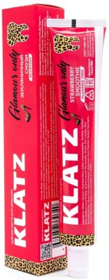 Купить klatz (клатц) зубная паста для женщин земляничное смузи без фтора, 75мл в Арзамасе