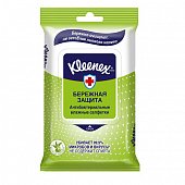 Купить kleenex (клинекс) салфетки влажные антибактериальные 10шт в Арзамасе