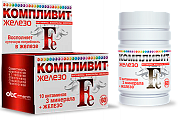Купить компливит железо, таблетки, покрытые оболочкой 525мг, 60 шт бад в Арзамасе