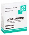 Купить эуфиллин, раствор для внутривенного введения 24мг/мл, ампулы 10мл, 10 шт в Арзамасе