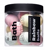 Купить fabrik cosmetology (фабрик косметик) шарики бурлящие маленькие для ванны rainbow balls 300 гр в Арзамасе