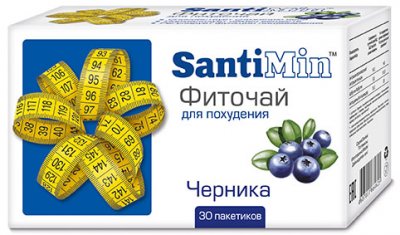 Купить сантимин, черника чай пак №30_бад (фора-фарм, россия) в Арзамасе