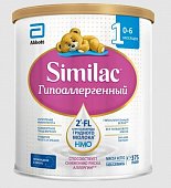 Купить симилак (similac) гипоаллергенный 1, смесь молочная 0-6 мес, 375г в Арзамасе