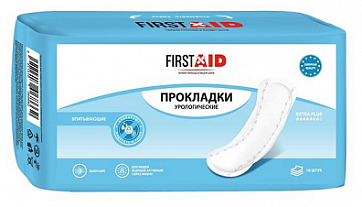 Прокладки урологические Extra Plus First Aid (Ферстэйд) 10шт Прокладки урологические Extra Plus First Aid (Ферстэйд) 10шт