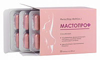 Купить мастопроф фитосбор фитол-1, капсулы 30шт бад в Арзамасе