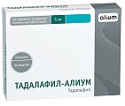 Купить тадалафил-алиум, таблетки, покрытые пленочной оболочкой 5мг, 30 шт в Арзамасе