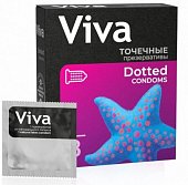 Купить viva (вива) презервативы точечные 3шт в Арзамасе