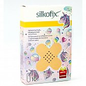 Купить silkofix (силкофикс) пластырь полимерная основа с хлоргексидином 1,9х7,2см, 10 шт единорог в Арзамасе