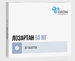 Купить лозартан, таблетки, покрытые пленочной оболочкой 50мг, 30 шт в Арзамасе