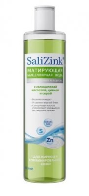 Купить салицинк (salizink) мицеллярная вода для жирной и комбинированной  кожи, 315 мл в Арзамасе