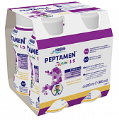 Купить peptamen (пептамен) junior 1.5 смесь с ароматом ванили, 200 мл 4шт в Арзамасе