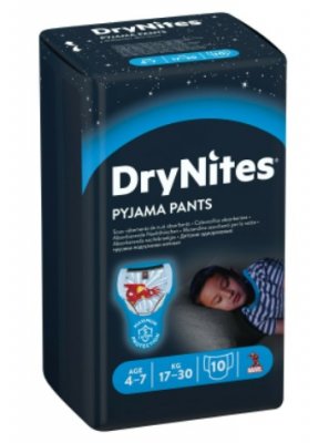 Купить huggies drynites (драйнайтс) трусики одноразовые ночные для мальчиков 4-7 лет, 10 шт в Арзамасе