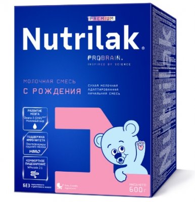Купить нутрилак премиум 1 (nutrilak premium 1) молочная смесь с рождения, 600г в Арзамасе